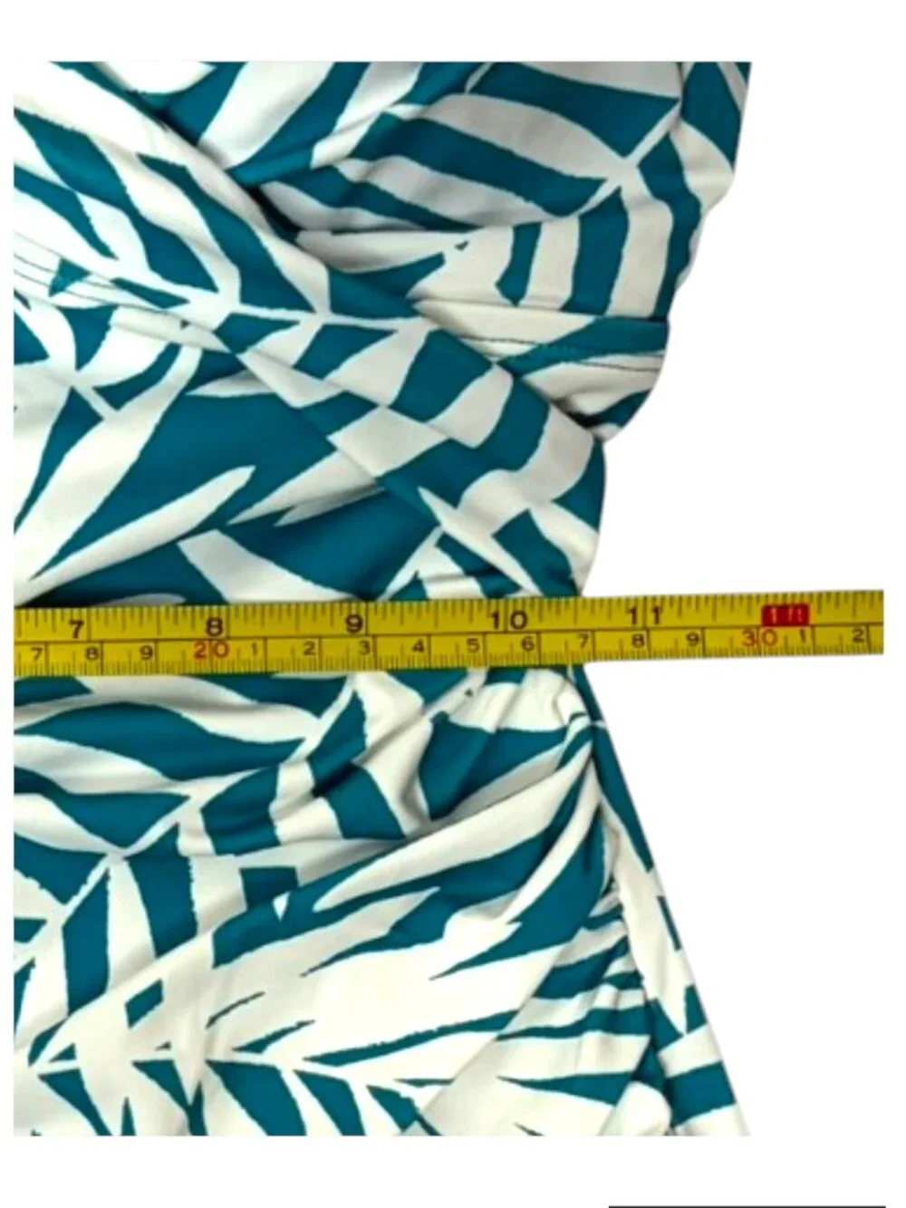 Coco Reef 32DD Royal Palm One Piece Swimsuit Moonstone Blue Convertible Straps - Picture 10 of 14